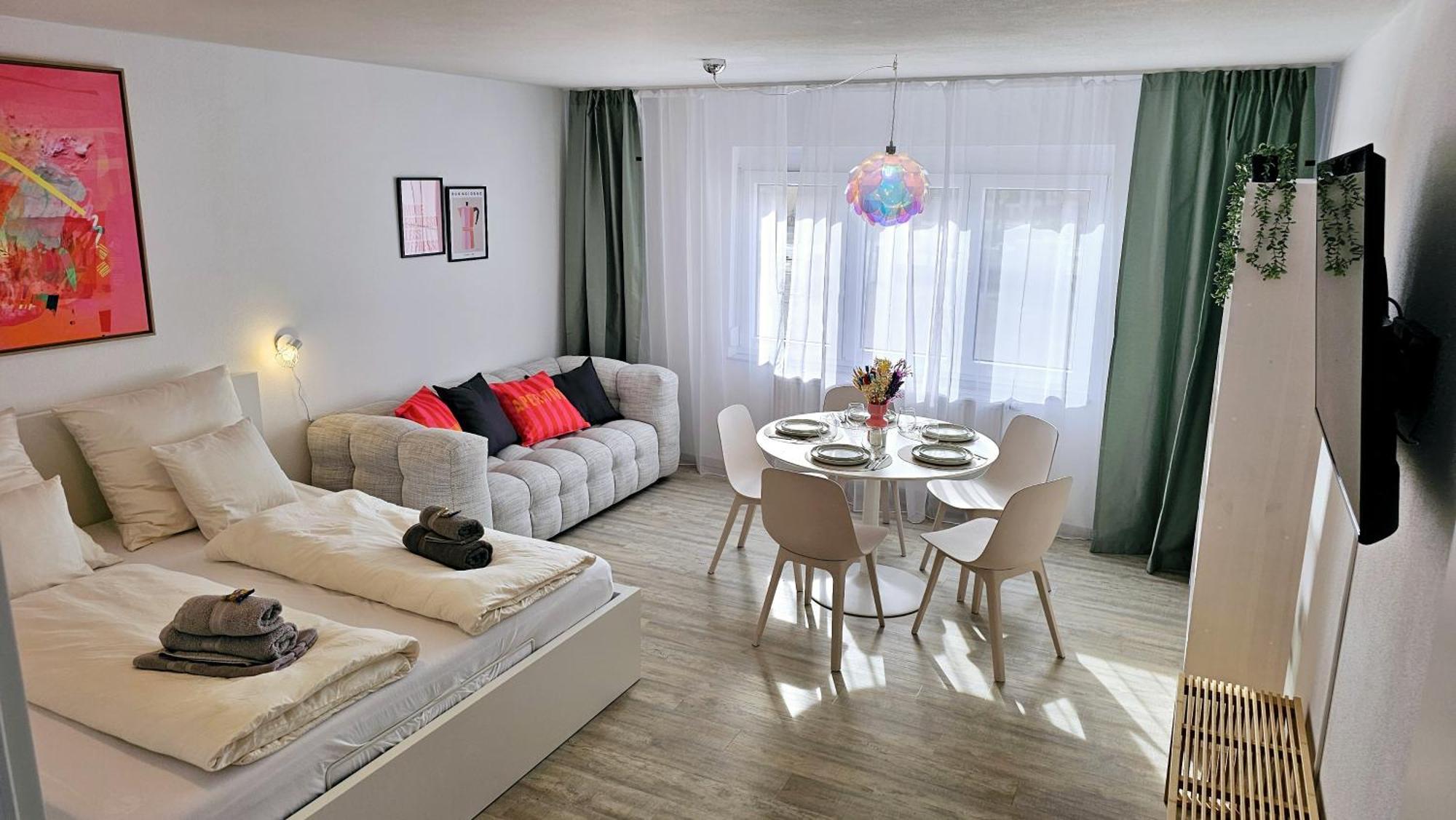 Stadtgarten-Studios - Im Zentrum Mit Parkplatz Weingarten  Ngoại thất bức ảnh